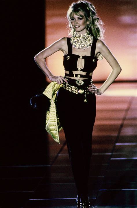 versace runway 1992.